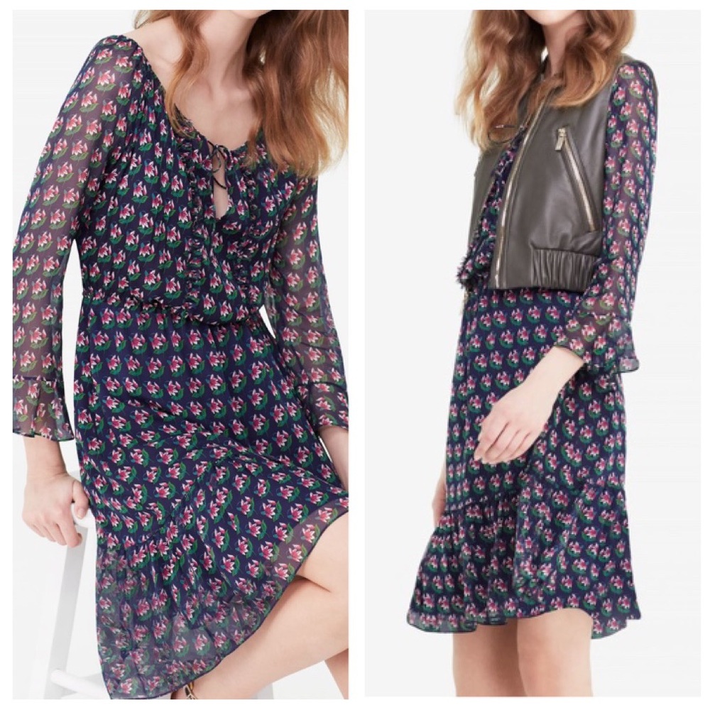⭐️HP⭐️ Diane von Furstenberg Simonia Silk Dress